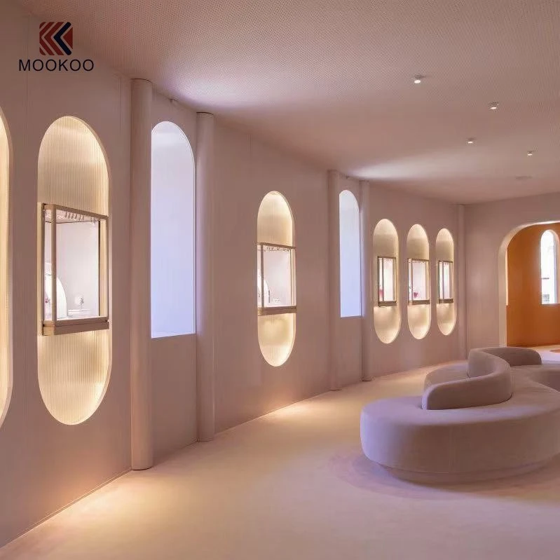 Jewelry Display For Necklace Earring Shop Window Display Jewelry Container manufacturers