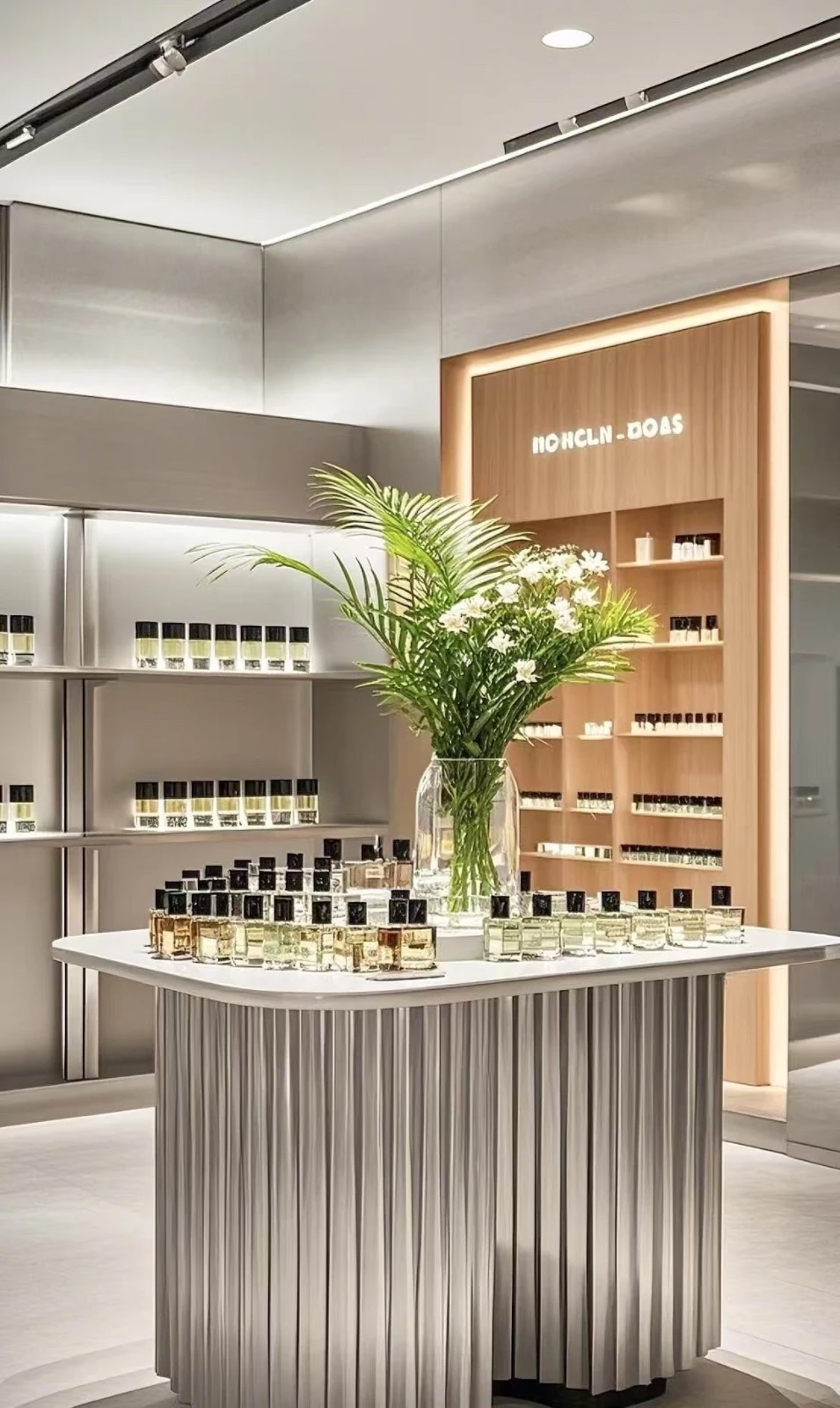 Perfume Showcase Cabinet