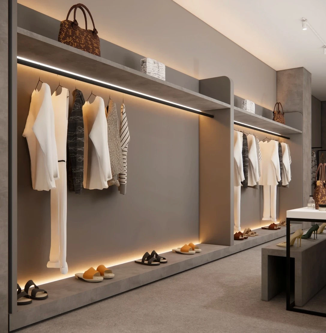 Store Clothes Showroom Design