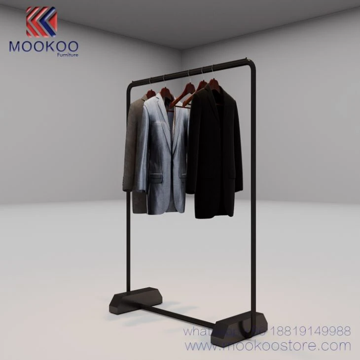 Stainless Steel Clothing Display Rack