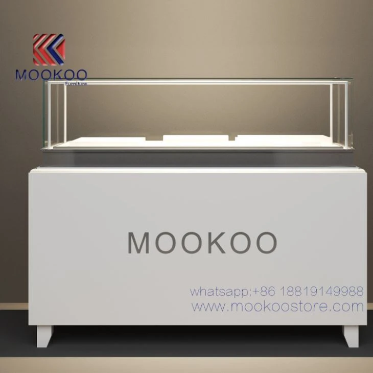 Wooden Showcase For Jewelry Shop