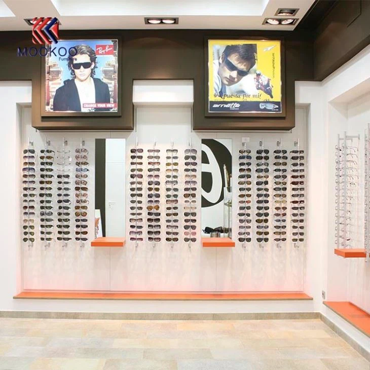 Clear Vision Eyewear Wall Design Showroom