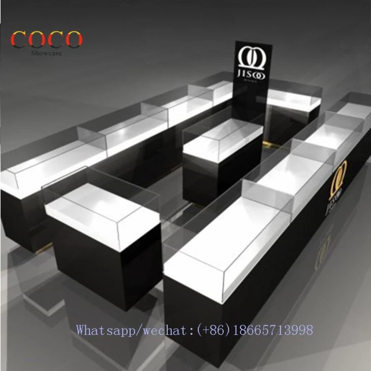 Wooden Jewelry Display Kiosk