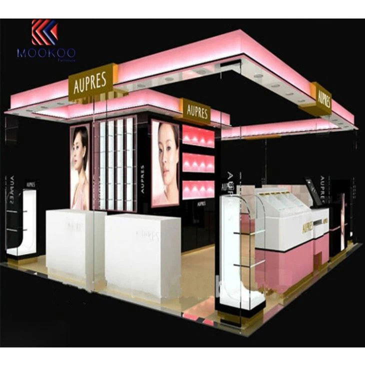 Elegant Makeup Kiosk Design