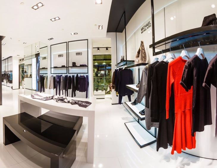 Mall Furniture Clothes Display