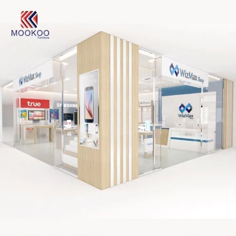 Izlog opreme za telefonsku trgovinu