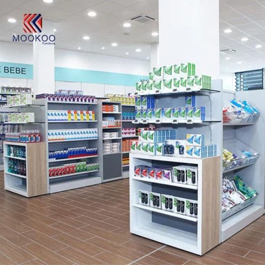 Wooden Medical Shop Dizajn enterijera